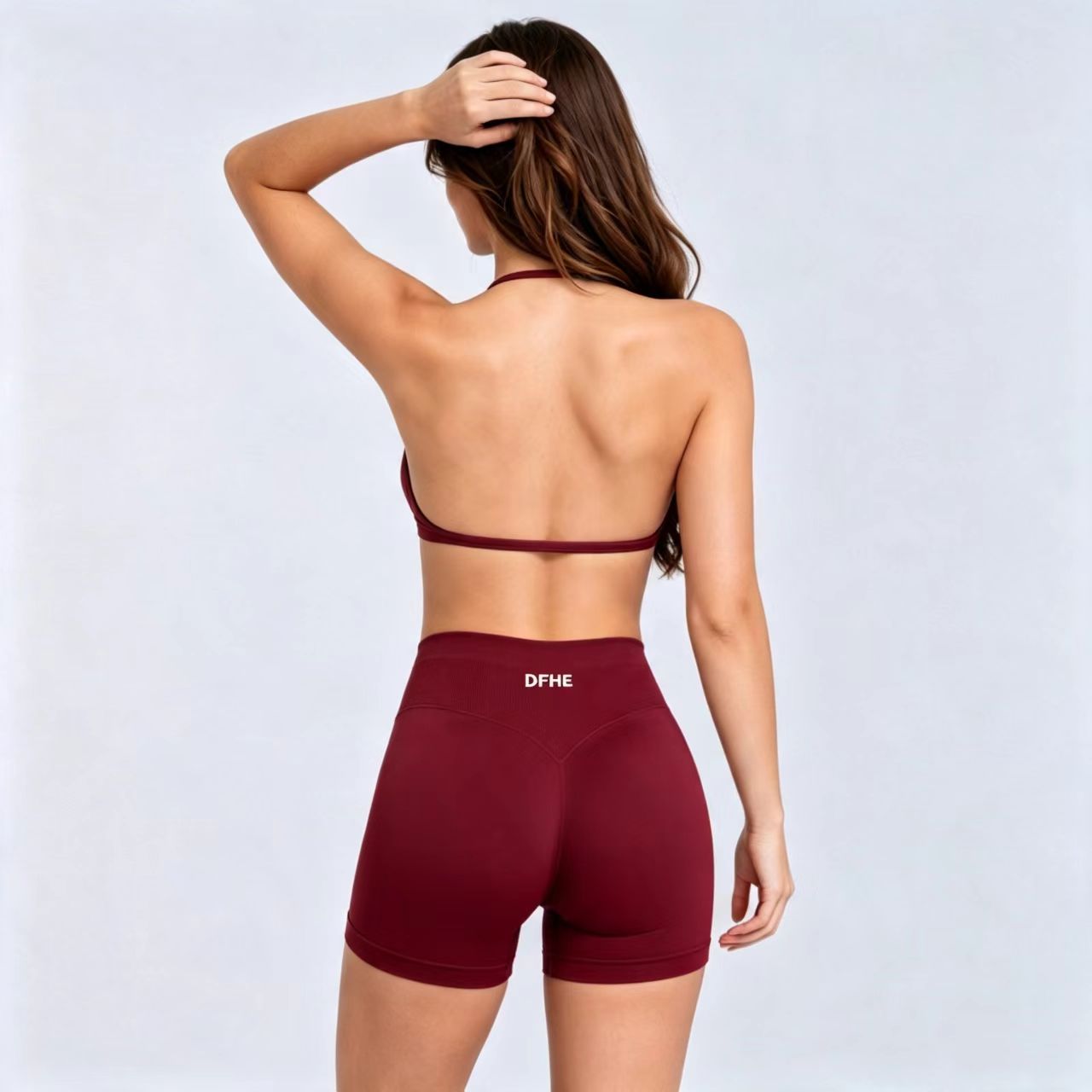 Crossfit Yoga - DFHE Damen High-Waist Fitness Workout Yoga