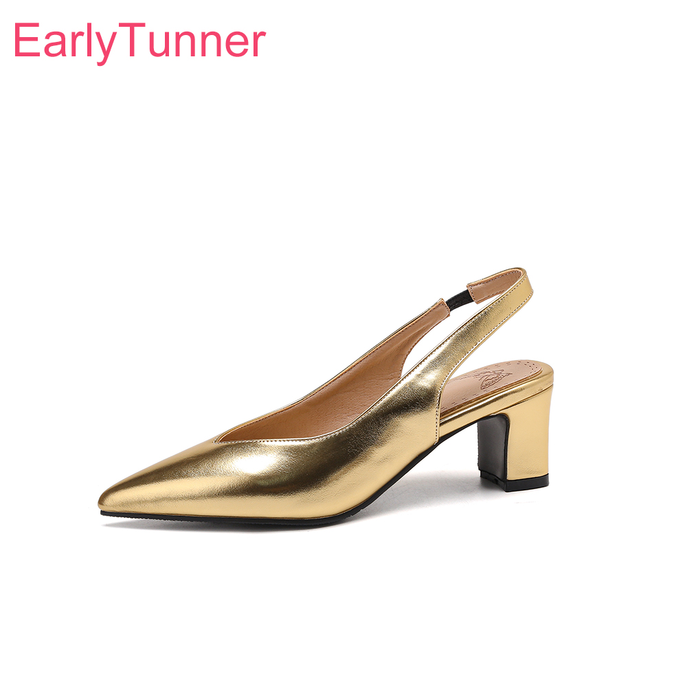 Crossfit Ladies - Sommerliche, bequeme gold-silberne Damenpumps, angesagte 6CM