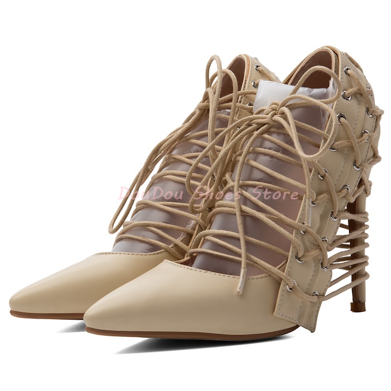 Beige Sandalen mit Kreuzriemen – Crossfit Ladies Bewertung und Preis